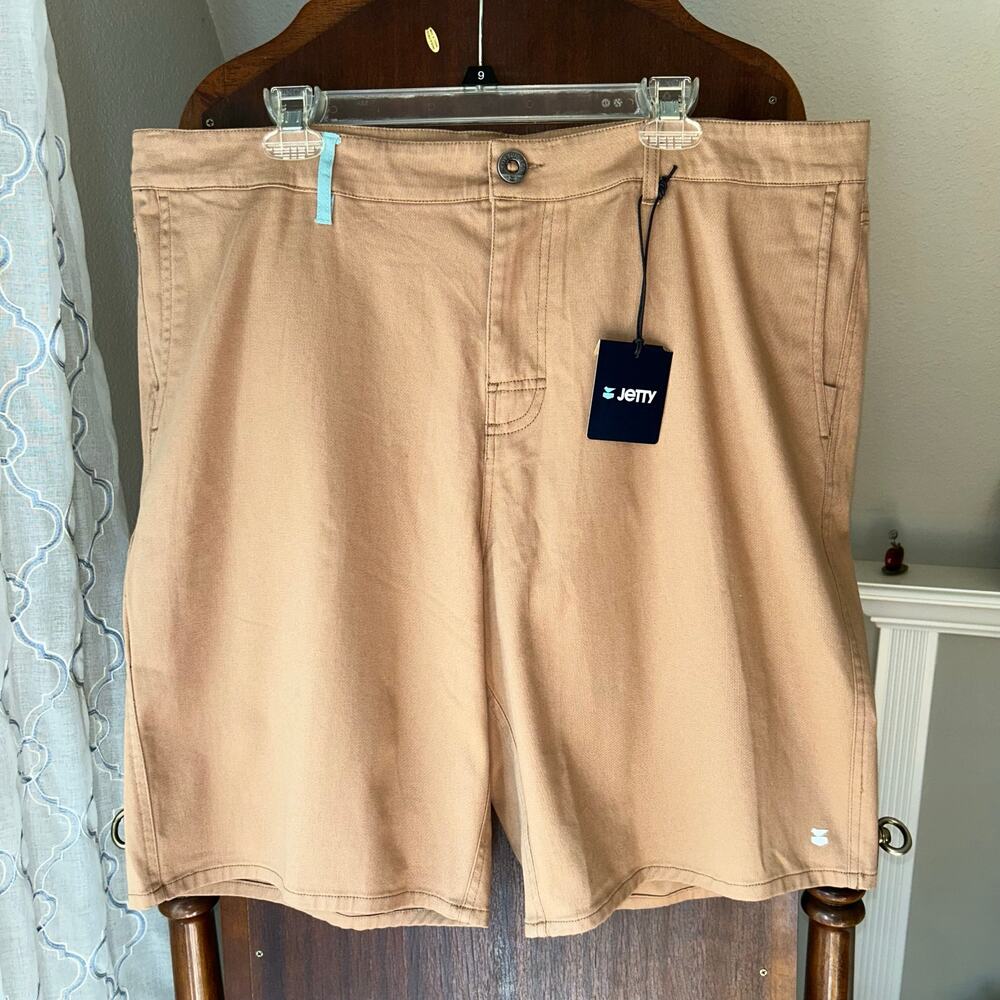 New! Jetty Tan Chino Shorts size 40